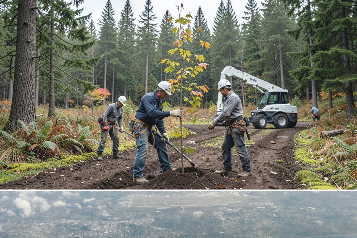 Drone tree inspections in Burien, King County, WA - Inspections are performed year-round but methods adapt to seasonal foliage changes that affect visibility of defects in Puget...