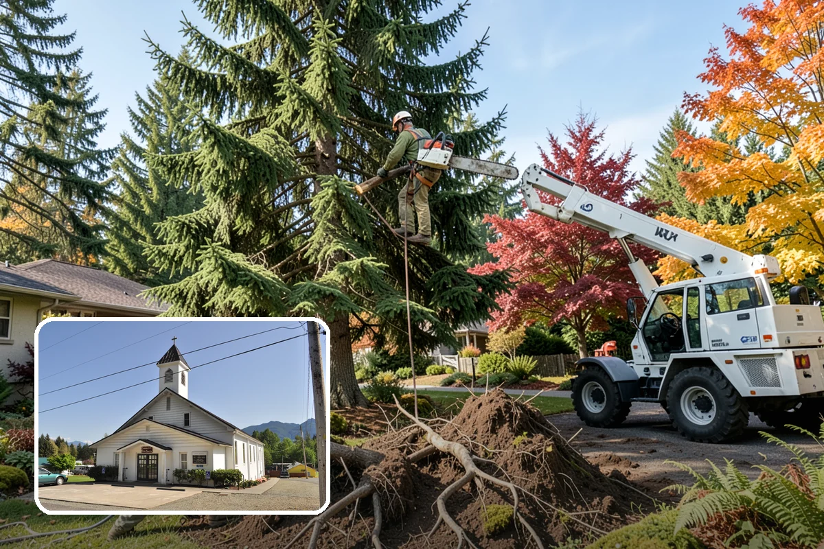 Drone tree inspections in Concrete, Skagit County, WA - Provides expert, objective guidance