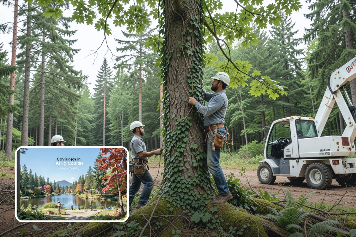 Drone tree inspections in Covington, King County, WA - Provides expert, objective guidance