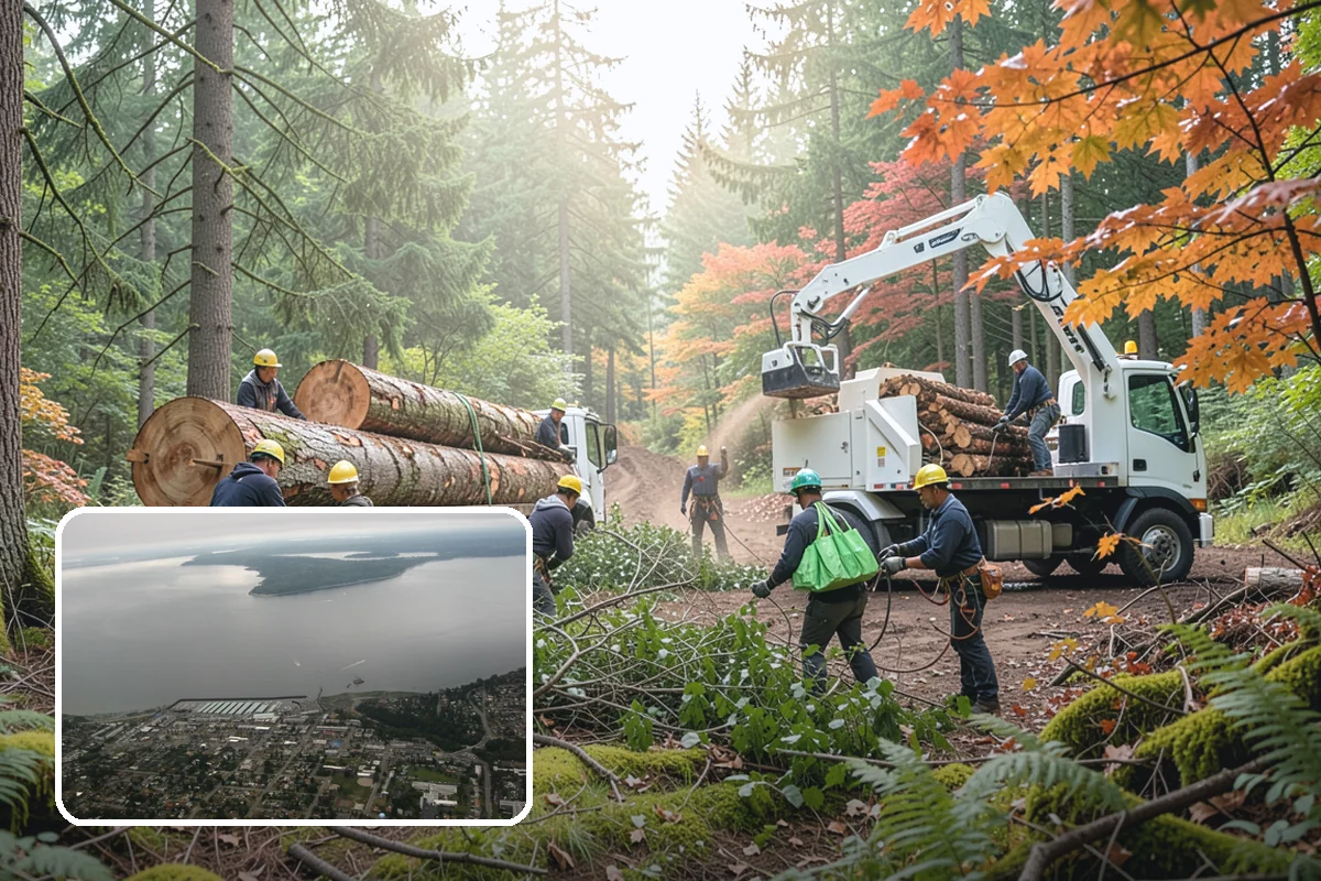 Drone tree inspections in Des Moines, King County, WA - Provides expert, objective guidance