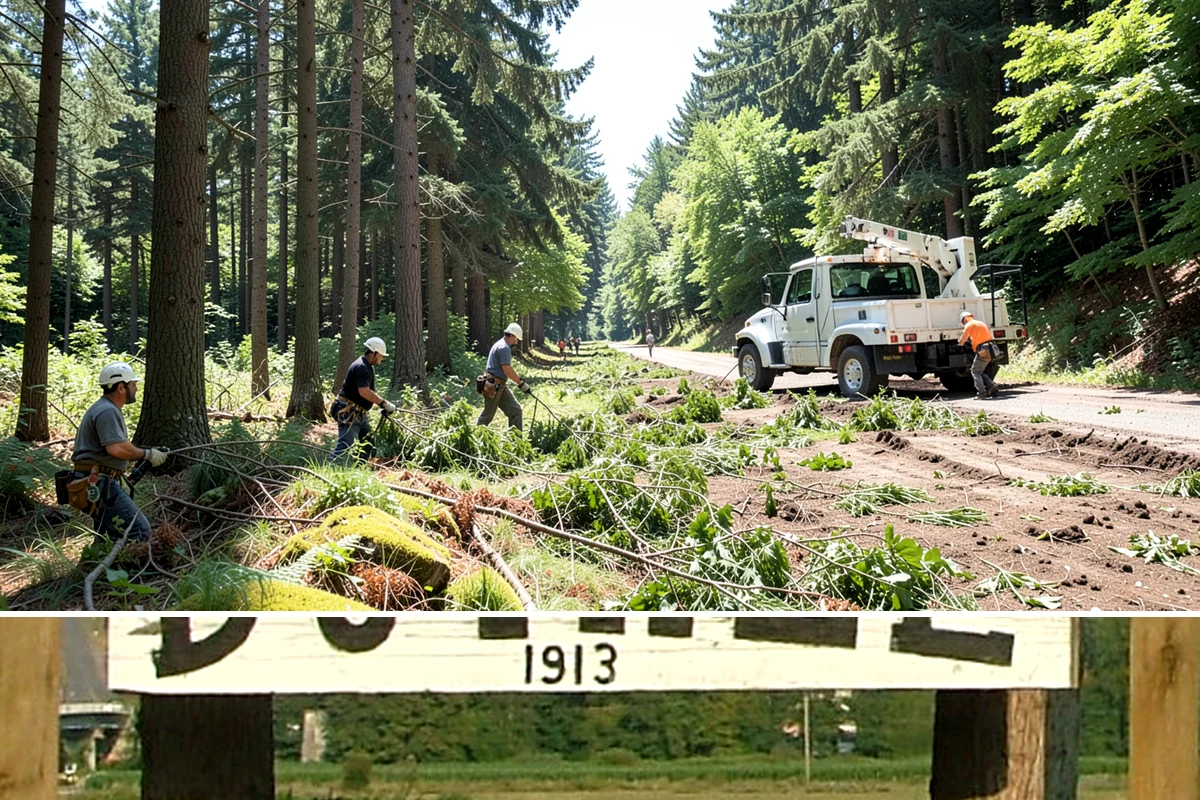 Drone tree inspections in Duvall, King County, WA - Inspections are performed year-round but methods adapt to seasonal foliage changes that affect visibility of defects in Puget...