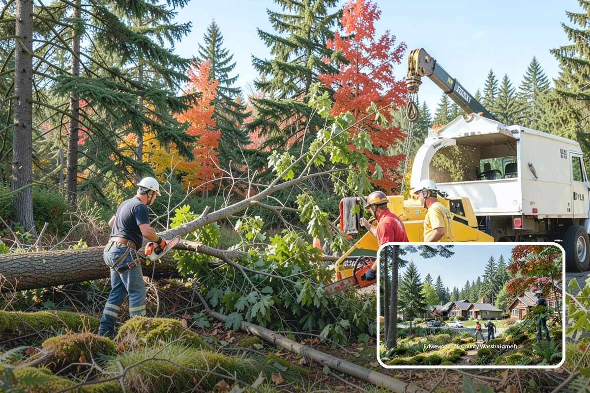 Drone tree inspections in Edgewood, Pierce County, WA - Provides expert, objective guidance