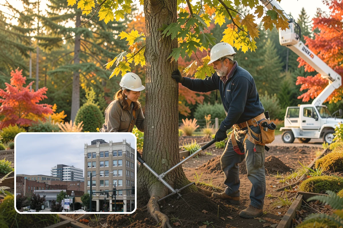 Drone tree inspections in Everett, Snohomish County, WA - Provides expert, objective guidance