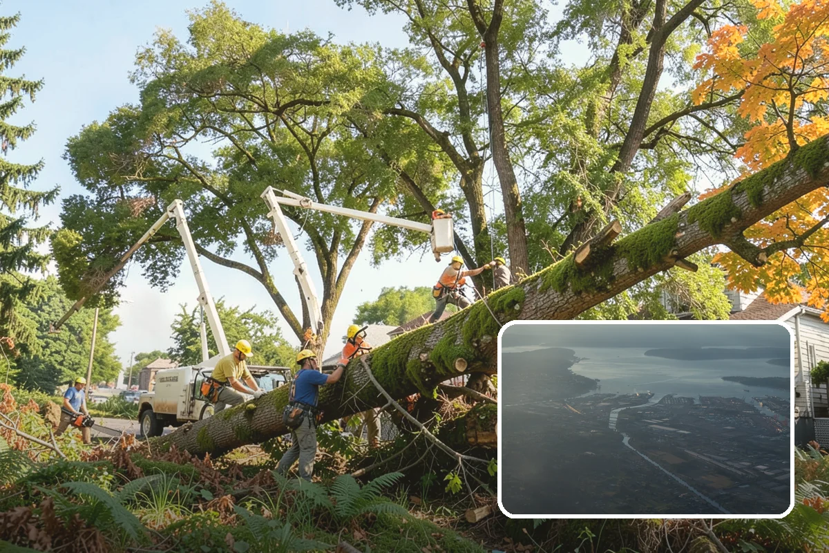 Drone tree inspections in Fife, Pierce County, WA - Provides expert, objective guidance
