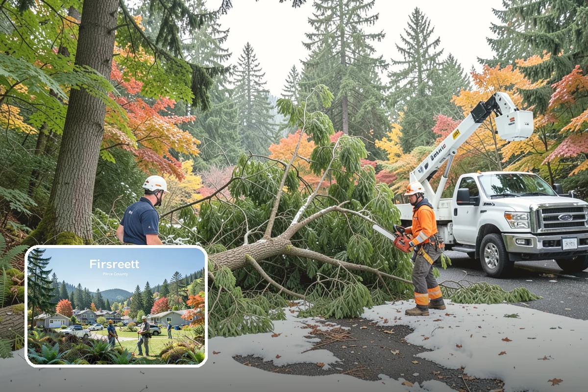 Drone tree inspections in Fircrest, Pierce County, WA - Provides expert, objective guidance