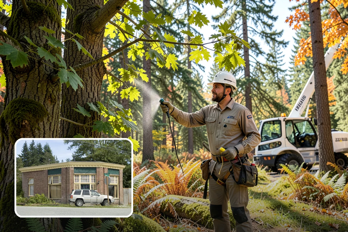 Drone tree inspections in Hamilton, Skagit County, WA - Provides expert, objective guidance