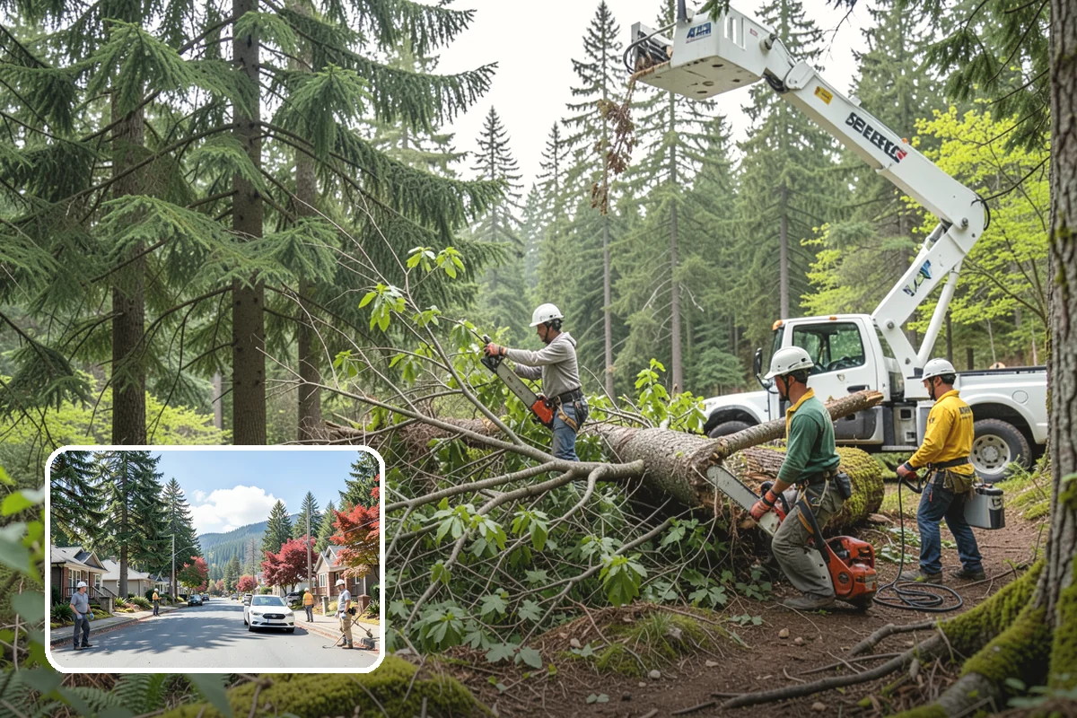 Drone tree inspections in Hunts Point, King County, WA - Provides expert, objective guidance