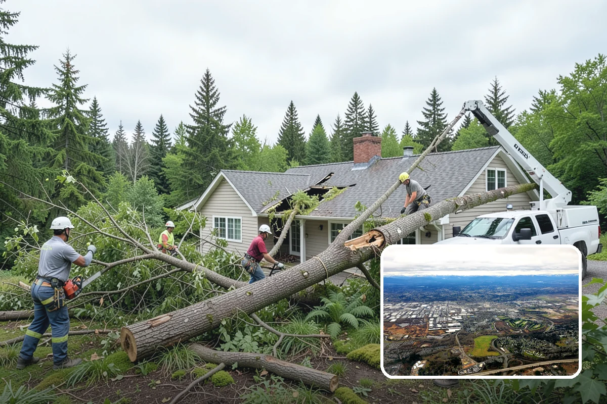 Drone tree inspections in Kent, King County, WA - Provides expert, objective guidance