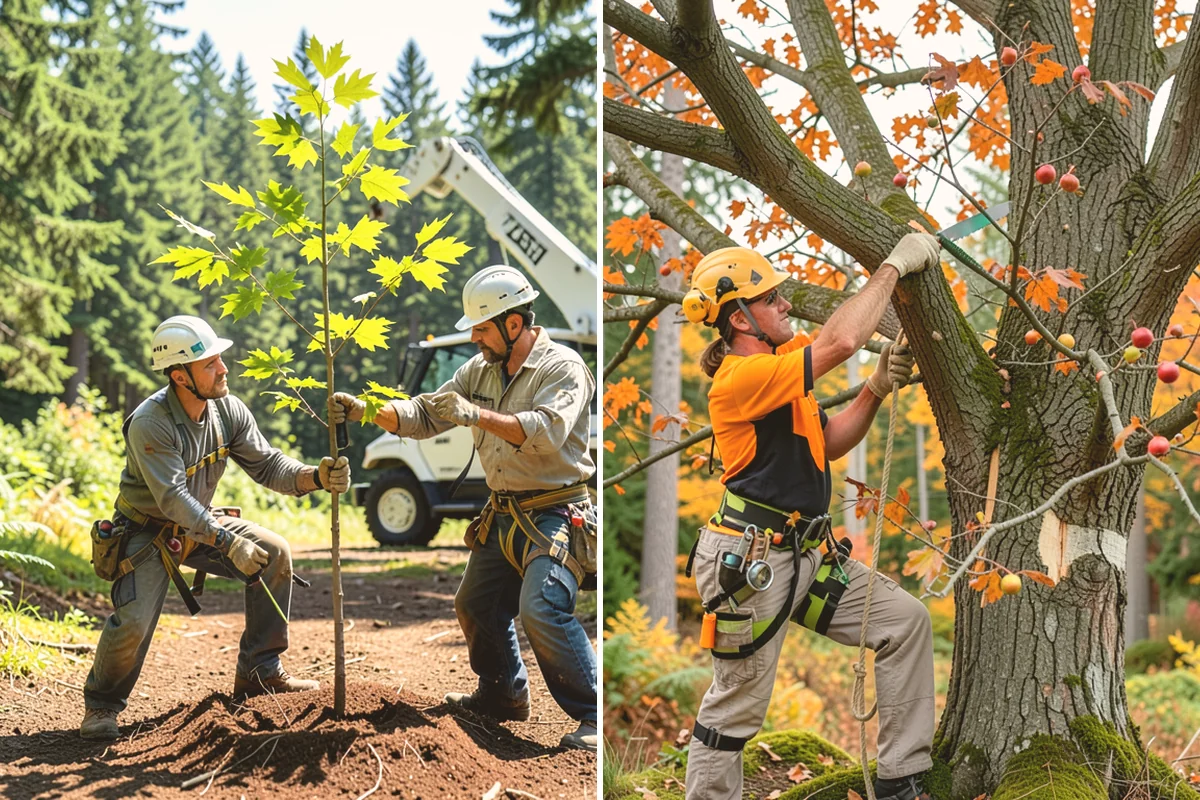 Drone tree inspections in Kent, King County, WA - Gather site and tree information