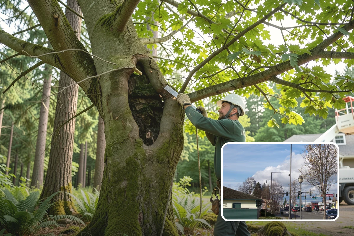 Drone tree inspections in Marysville, Snohomish County, WA - Provides expert, objective guidance