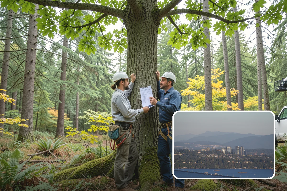 Drone tree inspections in Medina, King County, WA - Provides expert, objective guidance