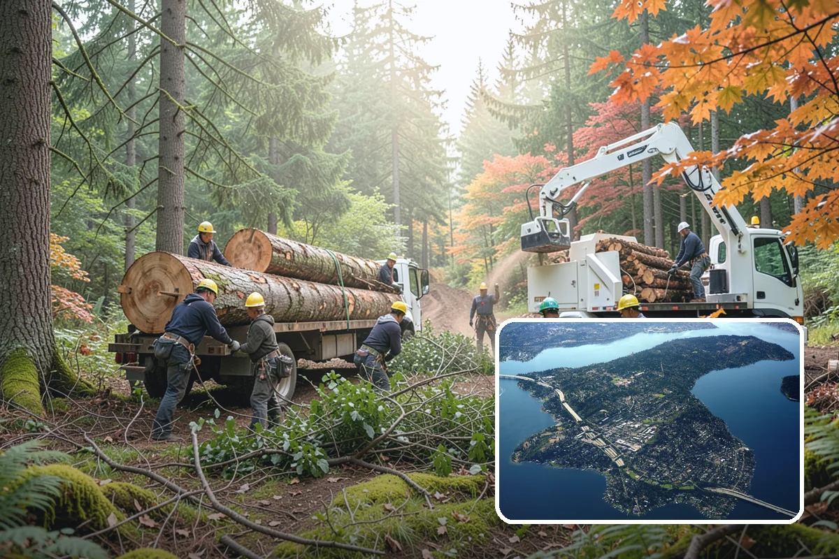 Drone tree inspections in Mercer Island, King County, WA - Provides expert, objective guidance