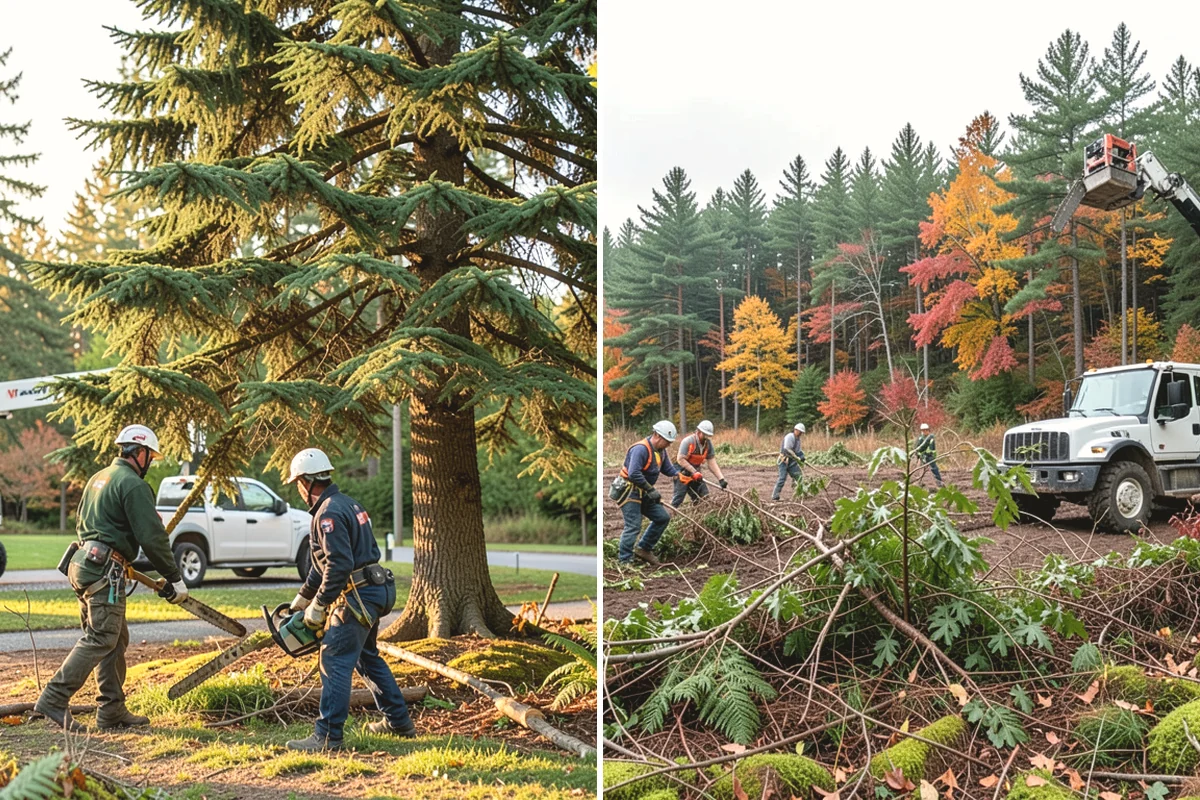 Drone tree inspections in Monroe, Snohomish County, WA - Gather site and tree information