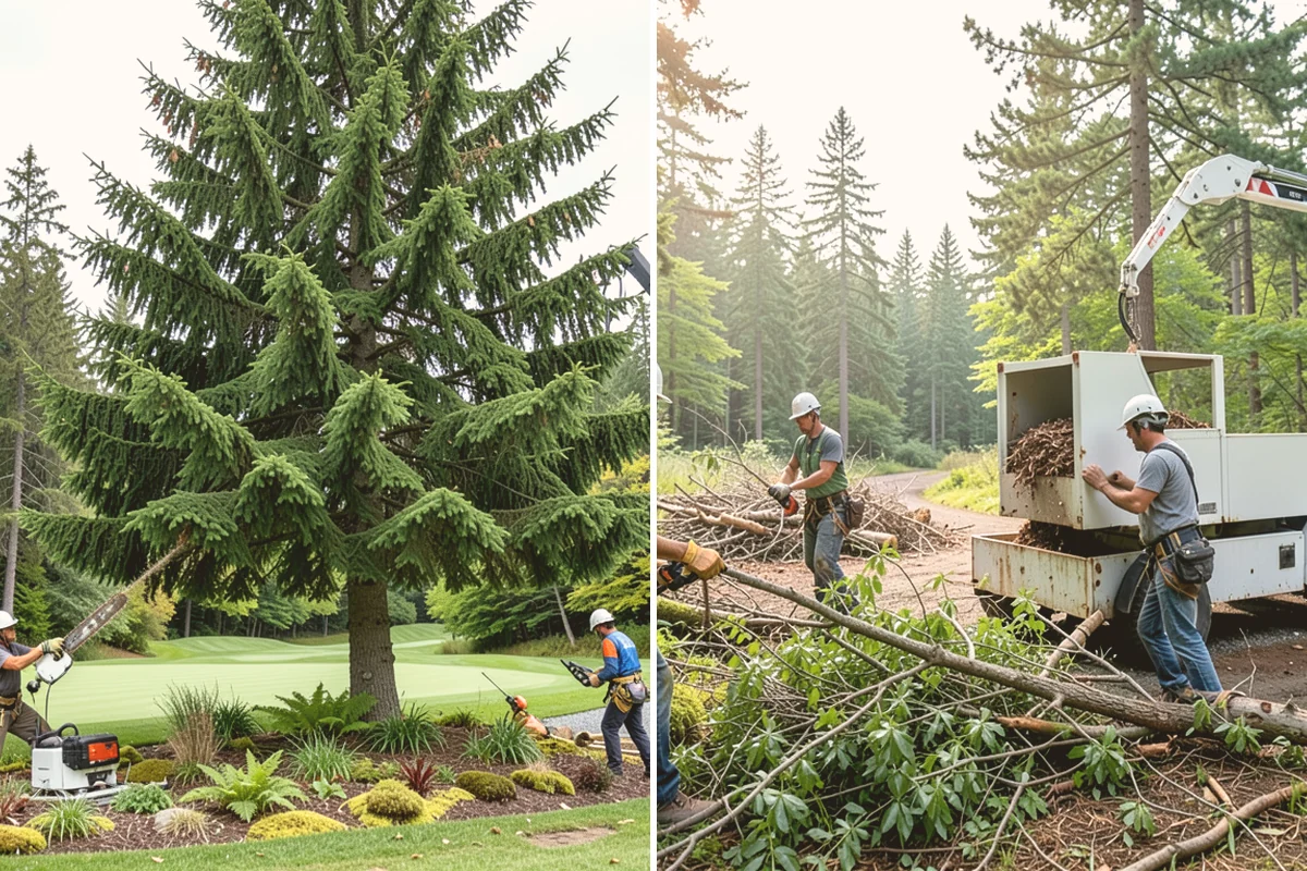 Drone tree inspections in Mount Vernon, Skagit County, WA - Gather site and tree information