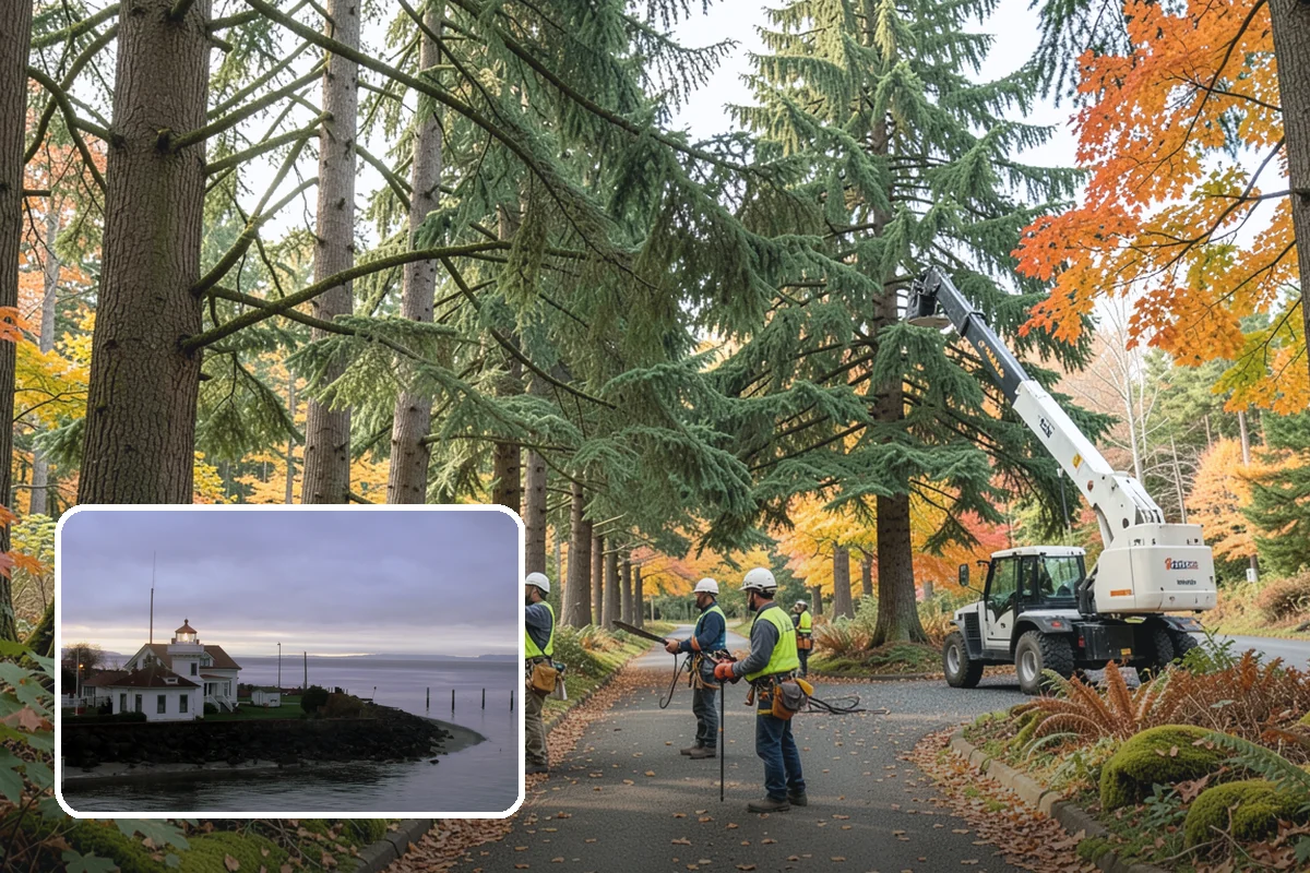 Drone tree inspections in Mukilteo, Snohomish County, WA - Provides expert, objective guidance