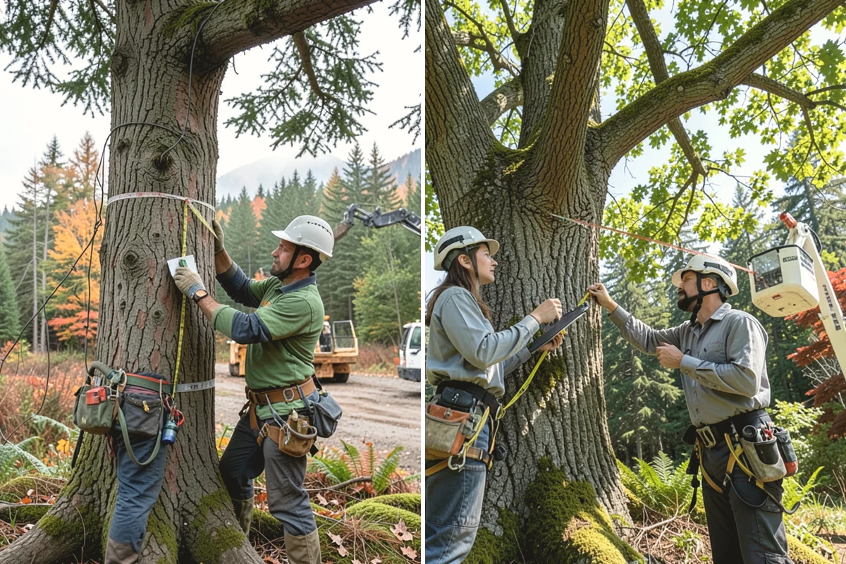 Drone tree inspections in Mukilteo, Snohomish County, WA - Gather site and tree information