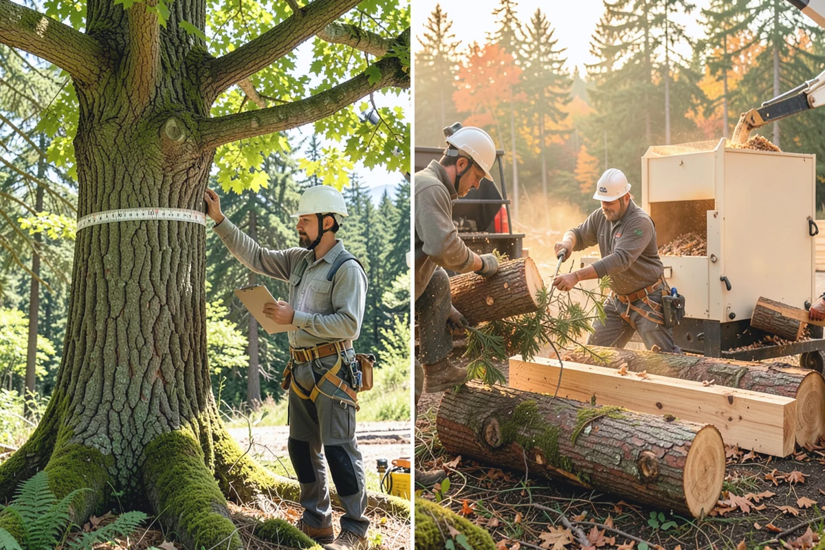 Drone tree inspections in Renton, King County, WA - Gather site and tree information