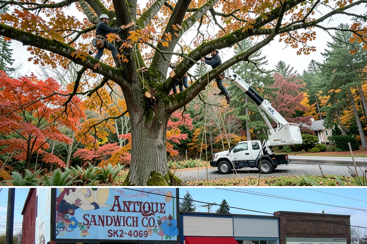 Drone tree inspections in Ruston, Pierce County, WA - Inspections are performed year-round but methods adapt to seasonal foliage changes that affect visibility of defects in Puget...