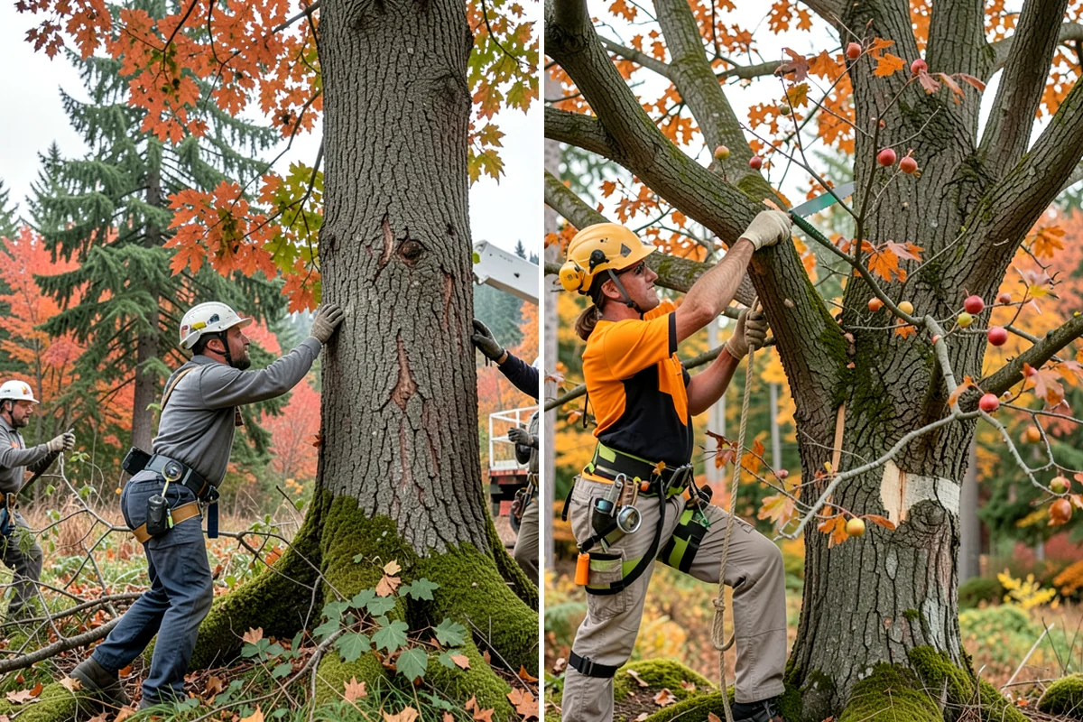 Drone tree inspections in Sedro-Woolley, Skagit County, WA - Gather site and tree information