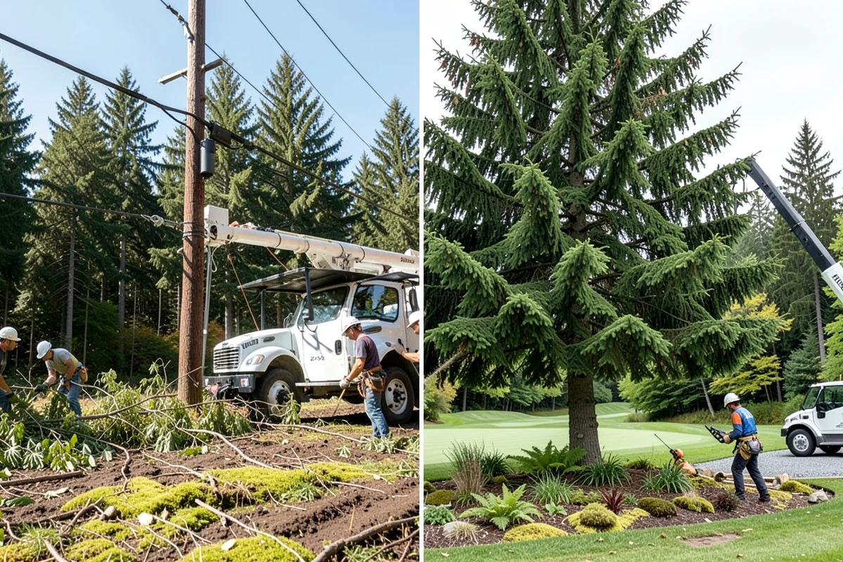 Drone tree inspections in Shoreline, King County, WA - Gather site and tree information