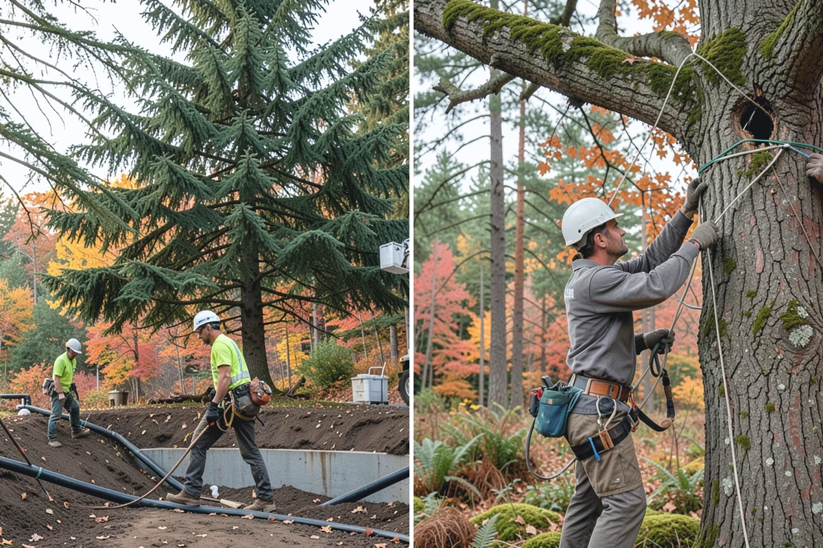 Drone tree inspections in Skykomish, King County, WA - Gather site and tree information