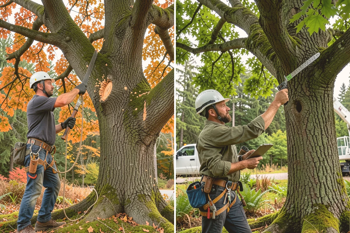 Drone tree inspections in Snohomish, Snohomish County, WA - Gather site and tree information