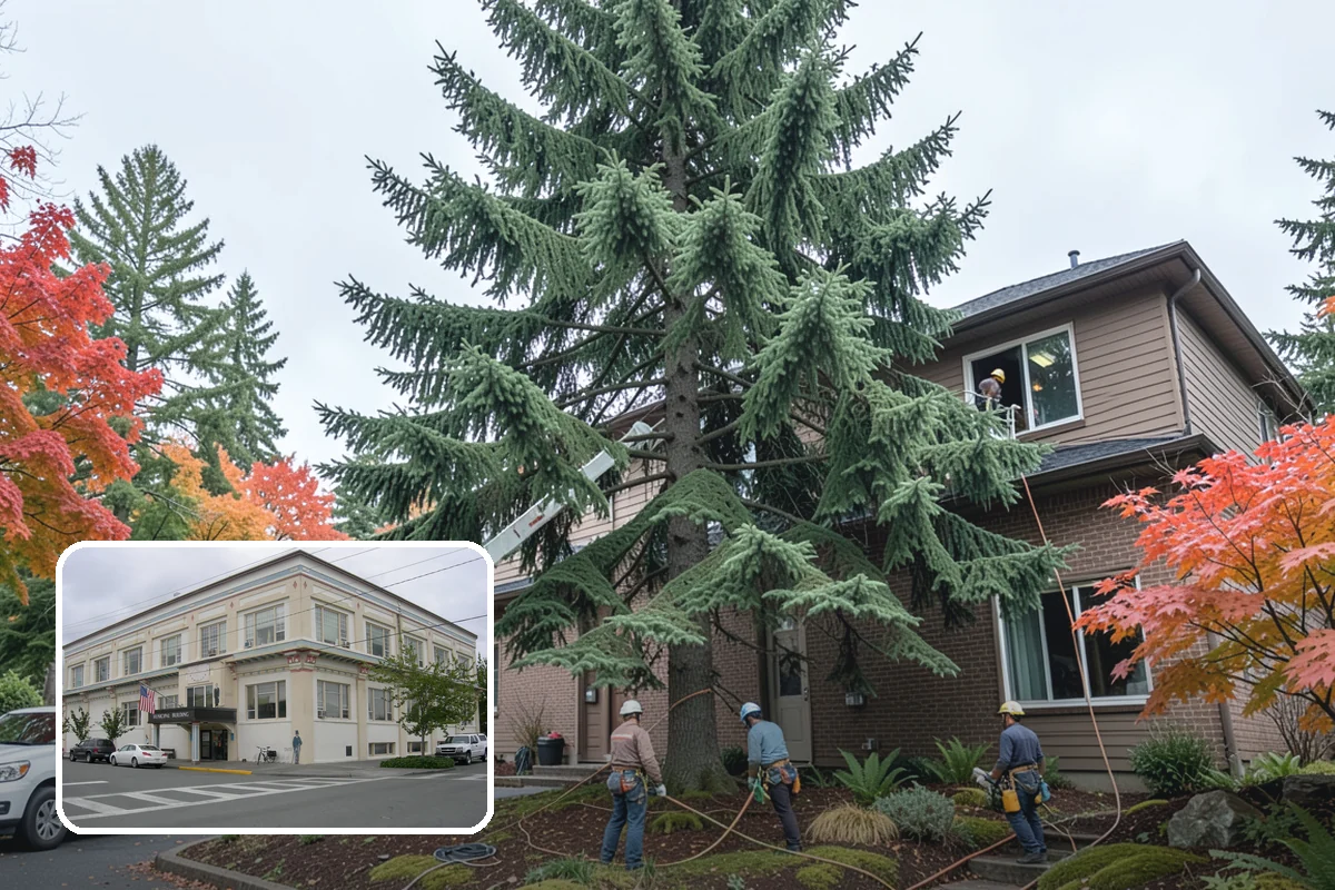 Dynamic cabling installation in Anacortes, Skagit County, WA - Reduces the risk of limb or stem failure