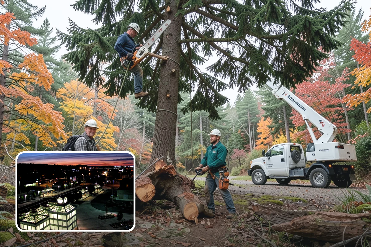 Dynamic cabling installation in Auburn, King County, WA - Reduces the risk of limb or stem failure