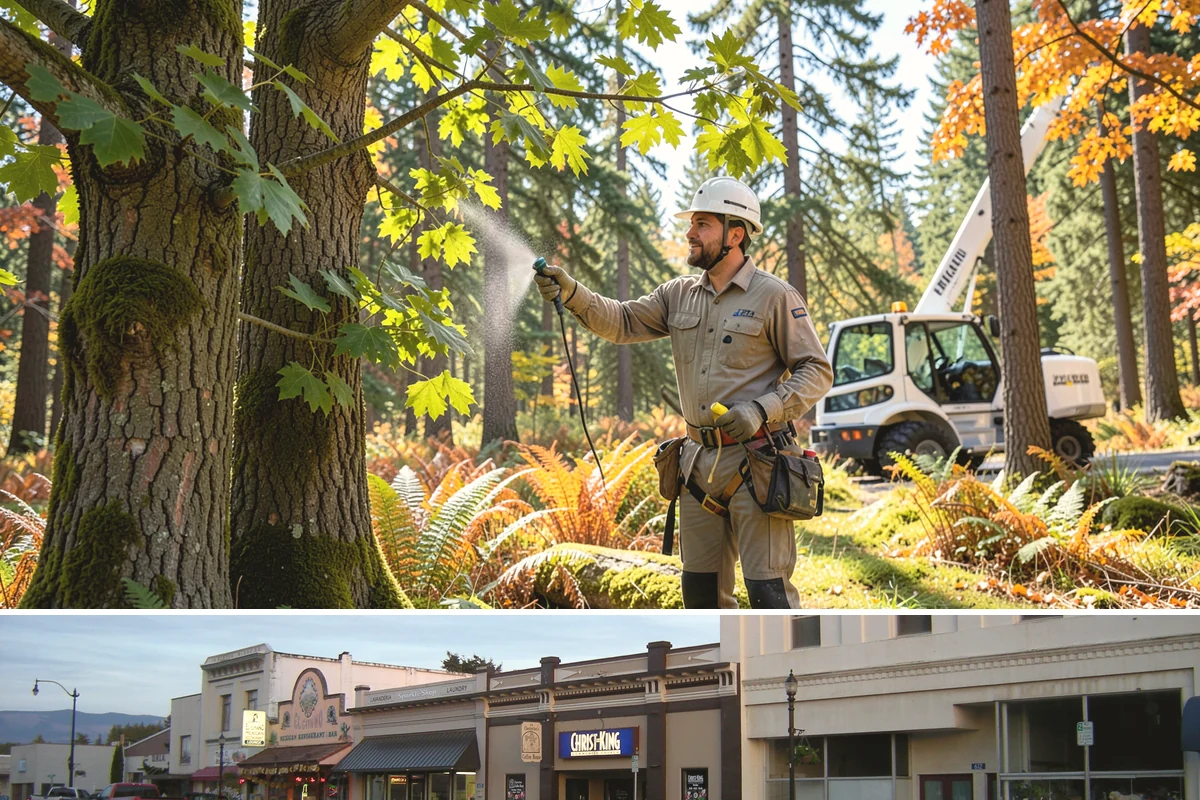 Dynamic cabling installation in Burlington, Skagit County, WA - Work should follow recognized arboricultural standards matched to current site conditions rather than a fixed season.