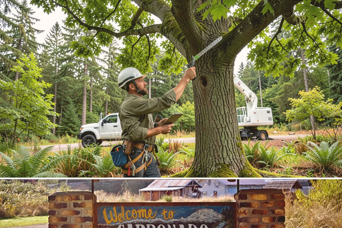 Dynamic cabling installation in Carbonado, Pierce County, WA - Work should follow recognized arboricultural standards matched to current site conditions rather than a fixed season.