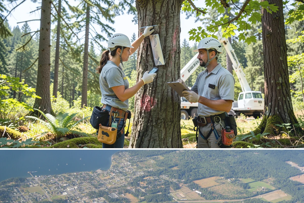 Dynamic cabling installation in Coupeville, Island County, WA - Work should follow recognized arboricultural standards matched to current site conditions rather than a fixed season.