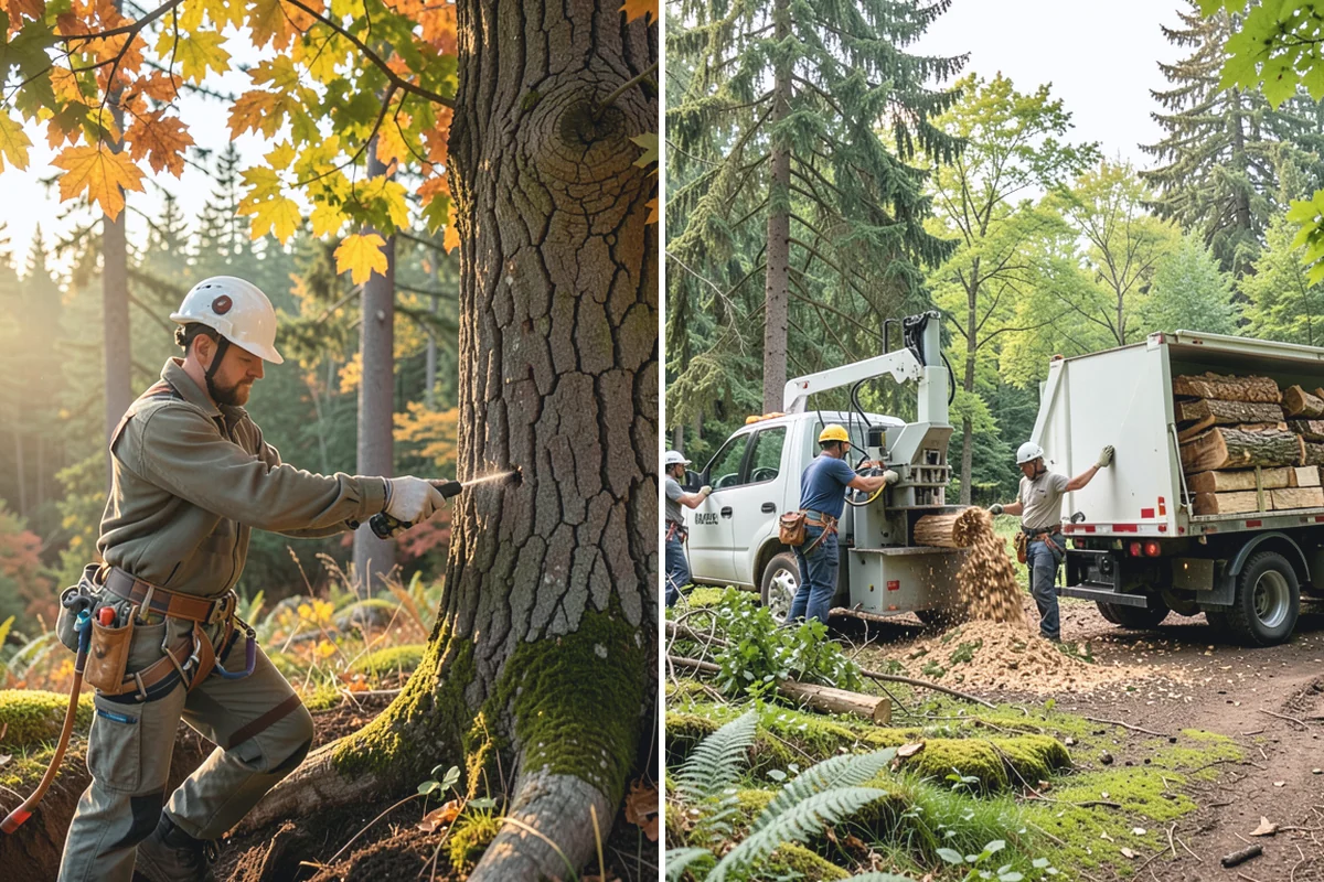 Dynamic cabling installation in Darrington, Snohomish County, WA - Assess structural defects and load paths