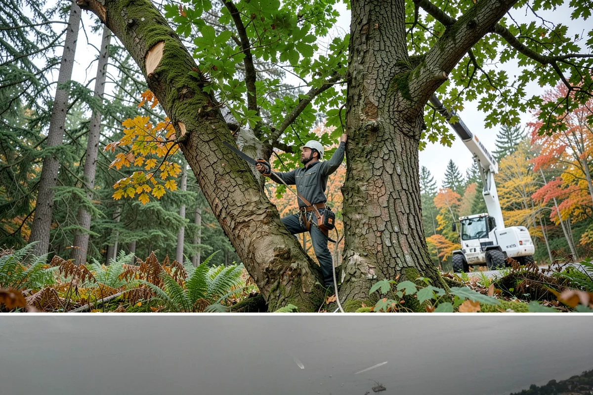 Dynamic cabling installation in Des Moines, King County, WA - Work should follow recognized arboricultural standards matched to current site conditions rather than a fixed season.
