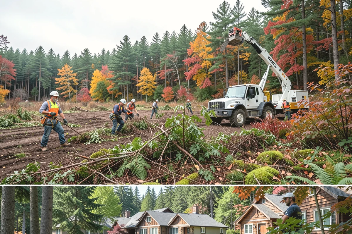 Dynamic cabling installation in Edgewood, Pierce County, WA - Work should follow recognized arboricultural standards matched to current site conditions rather than a fixed season.