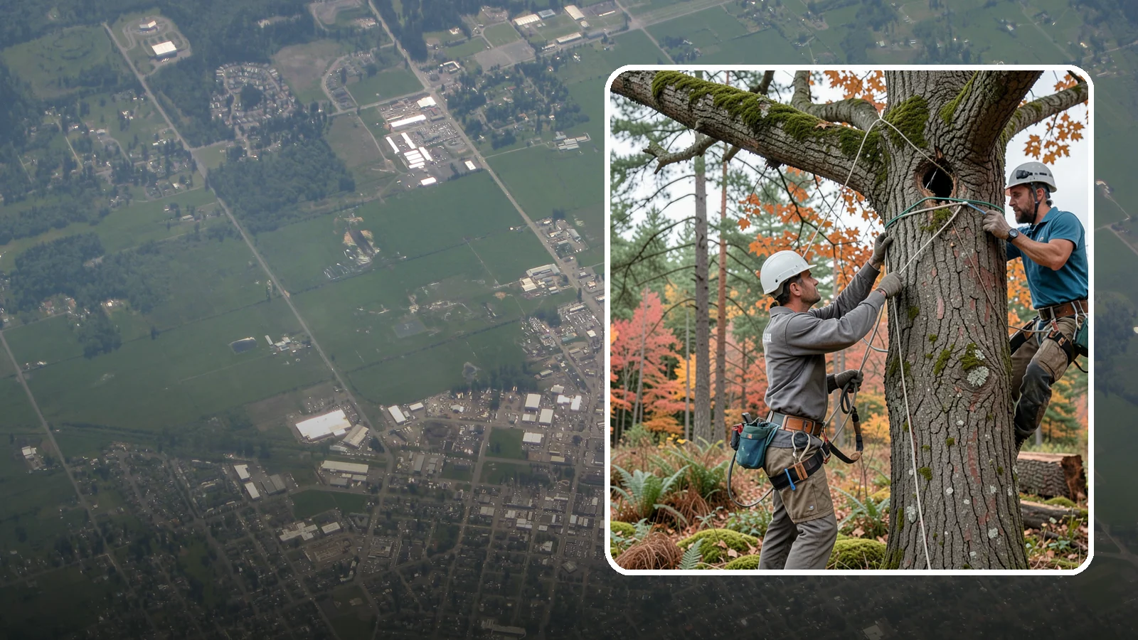 Dynamic cabling installation in Enumclaw, King County, WA - The installation of flexible support systems that allow natural movement.