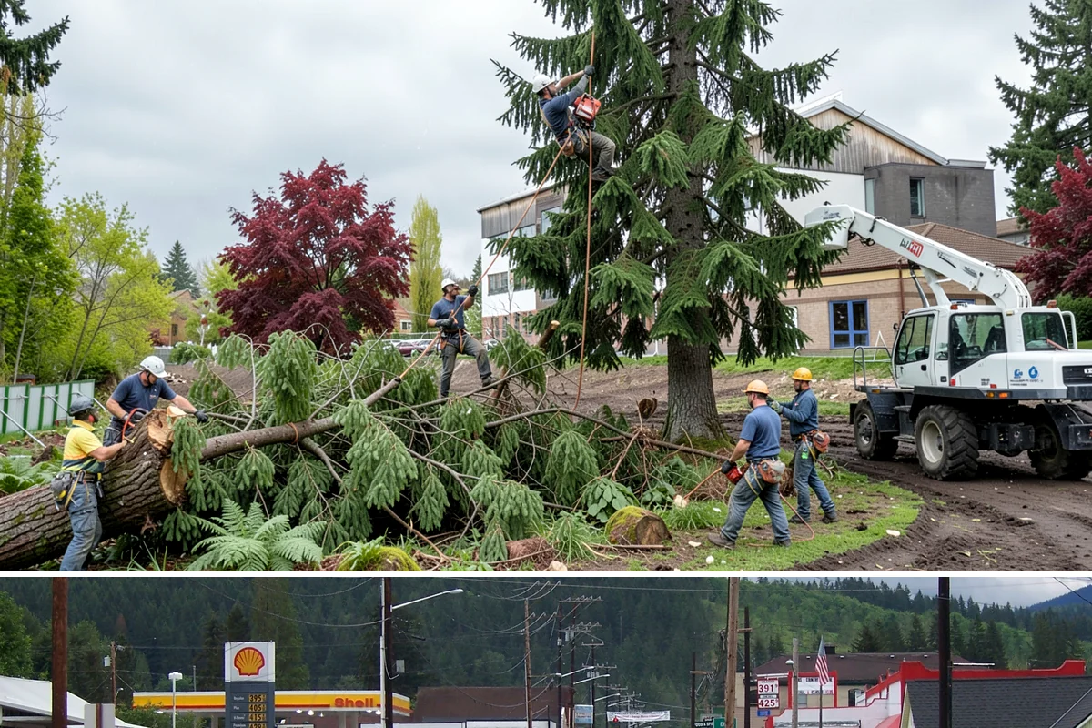 Dynamic cabling installation in Granite Falls, Snohomish County, WA - Work should follow recognized arboricultural standards matched to current site conditions rather than a fixed season.