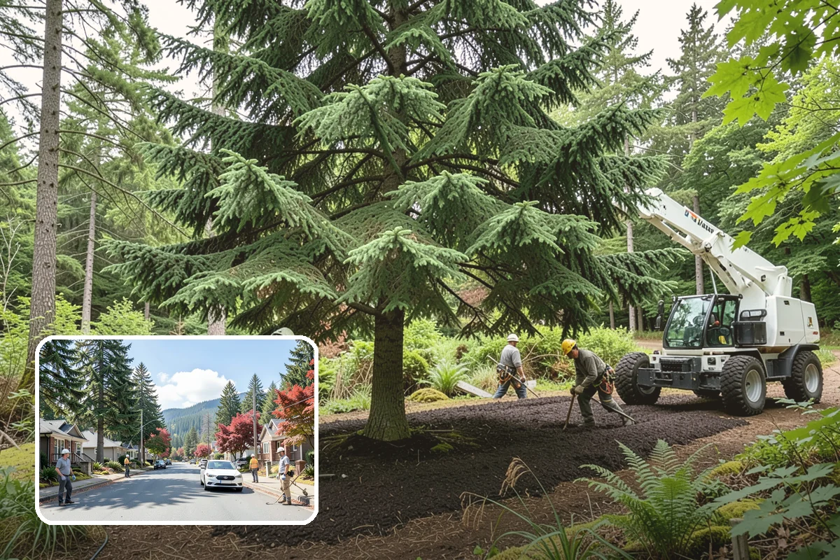 Dynamic cabling installation in Hunts Point, King County, WA - Reduces the risk of limb or stem failure