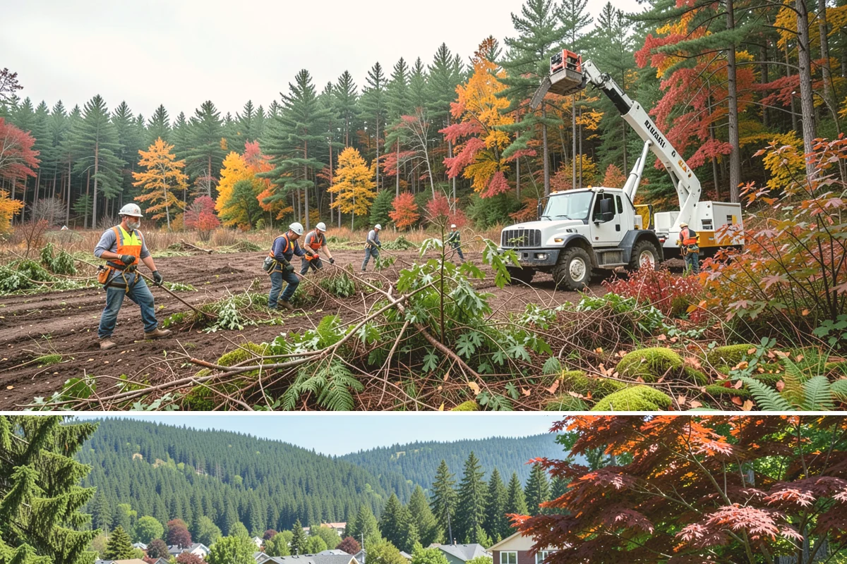 Dynamic cabling installation in Index, Snohomish County, WA - Work should follow recognized arboricultural standards matched to current site conditions rather than a fixed season.
