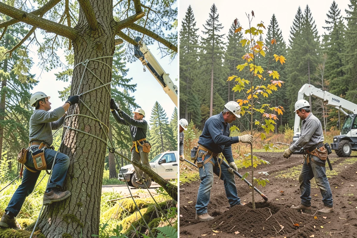 Dynamic cabling installation in Langley, Island County, WA - Assess structural defects and load paths