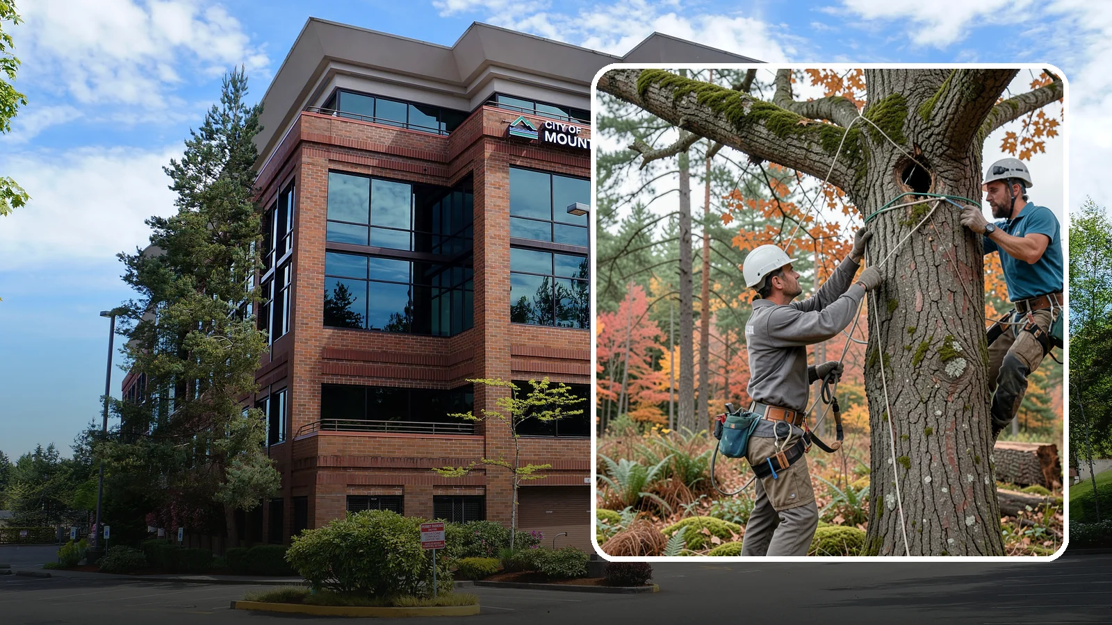 Dynamic cabling installation in Mountlake Terrace, Snohomish County, WA - The installation of flexible support systems that allow natural movement.