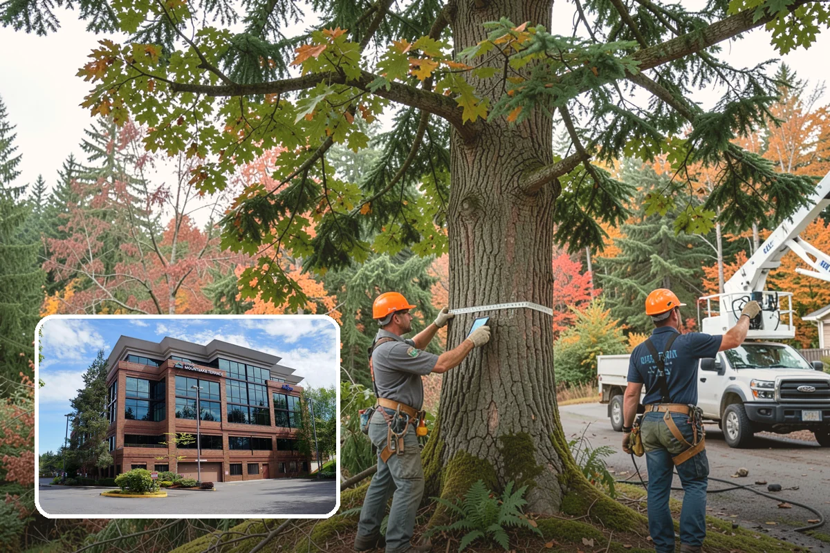 Dynamic cabling installation in Mountlake Terrace, Snohomish County, WA - Reduces the risk of limb or stem failure