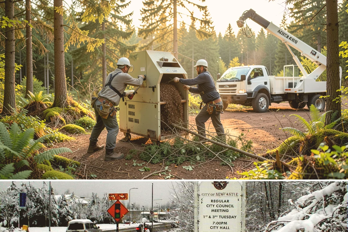 Dynamic cabling installation in Newcastle, King County, WA - Work should follow recognized arboricultural standards matched to current site conditions rather than a fixed season.