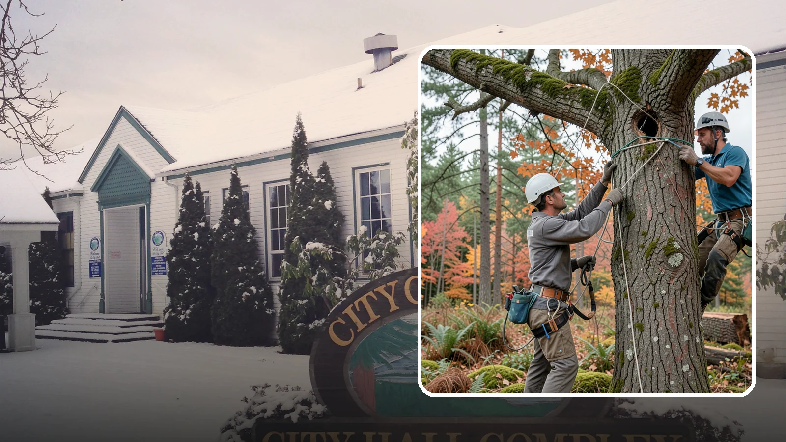 Dynamic cabling installation in Pacific, King County, WA - The installation of flexible support systems that allow natural movement.