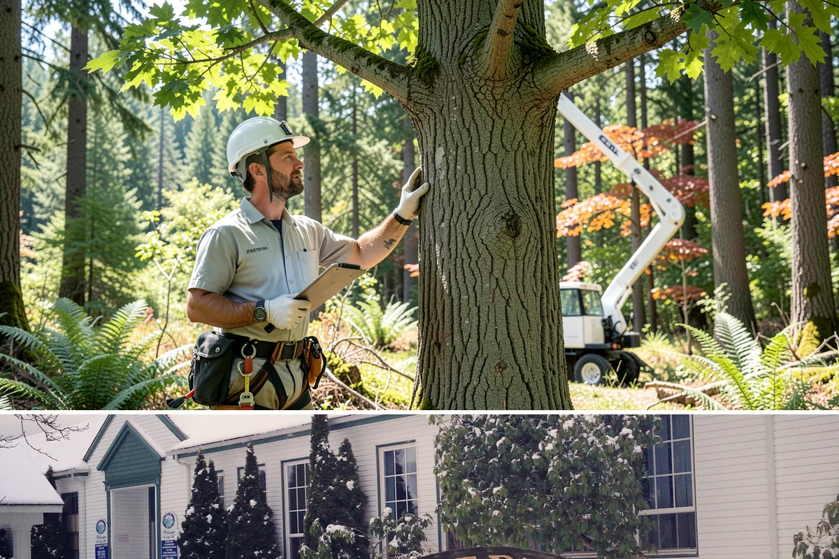 Dynamic cabling installation in Pacific, King County, WA - Work should follow recognized arboricultural standards matched to current site conditions rather than a fixed season.