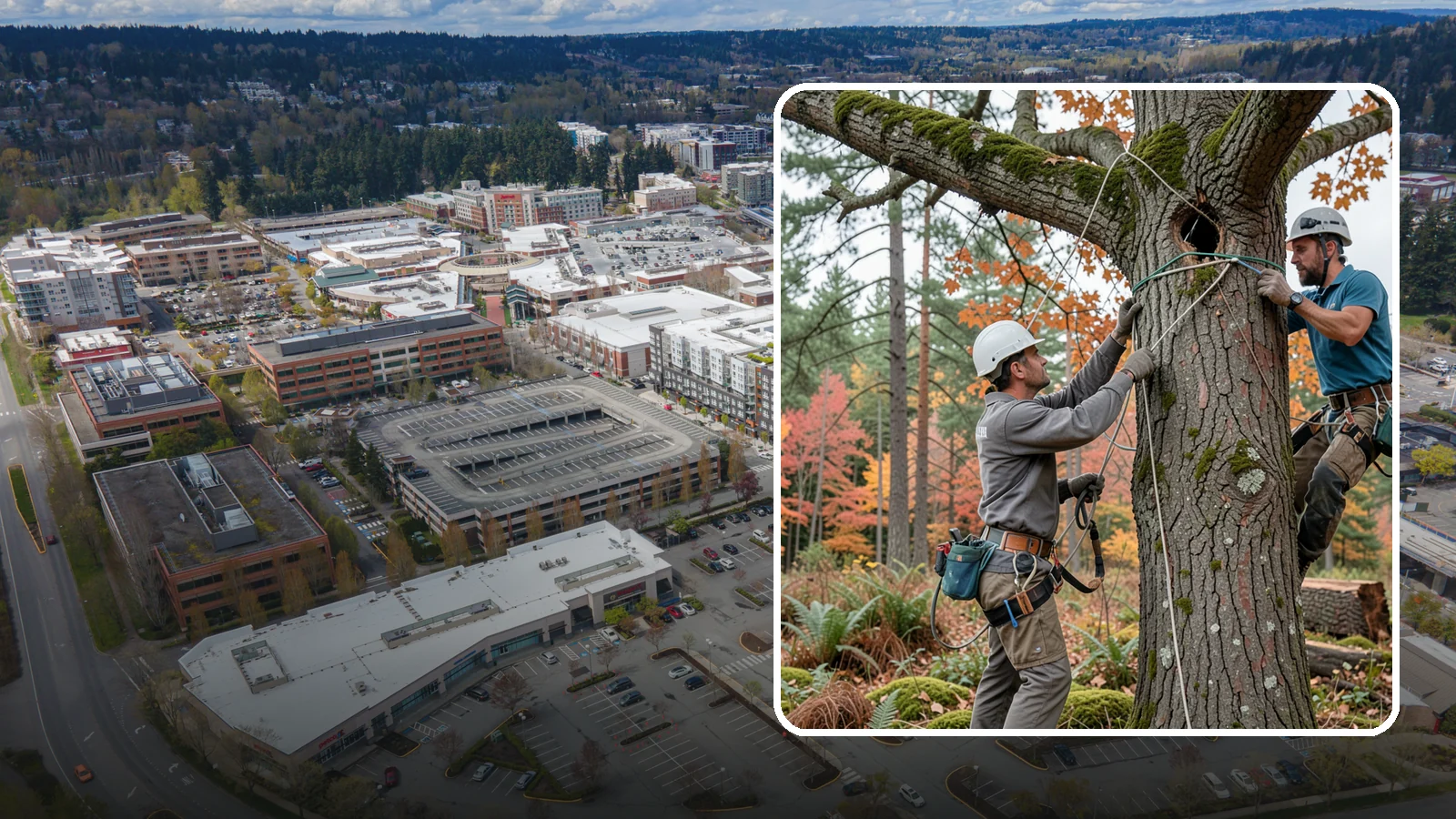Dynamic cabling installation in Redmond, King County, WA - The installation of flexible support systems that allow natural movement.