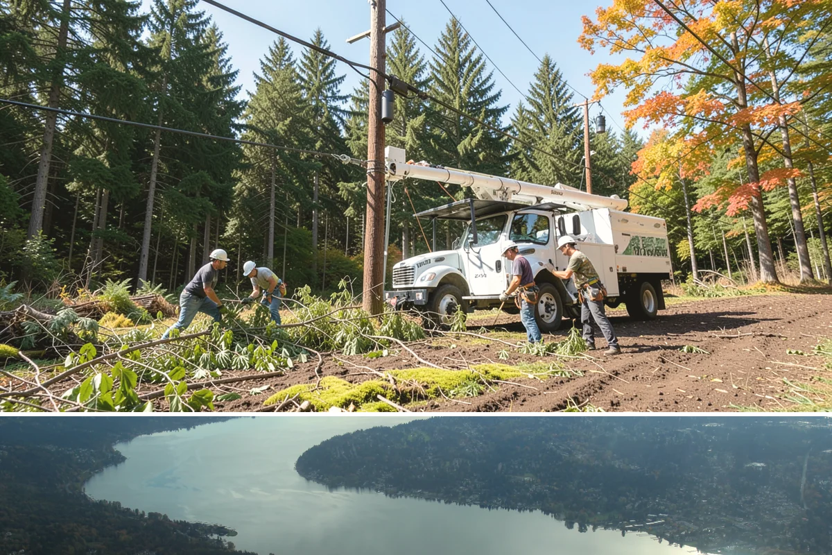 Dynamic cabling installation in Sammamish, King County, WA - Work should follow recognized arboricultural standards matched to current site conditions rather than a fixed season.