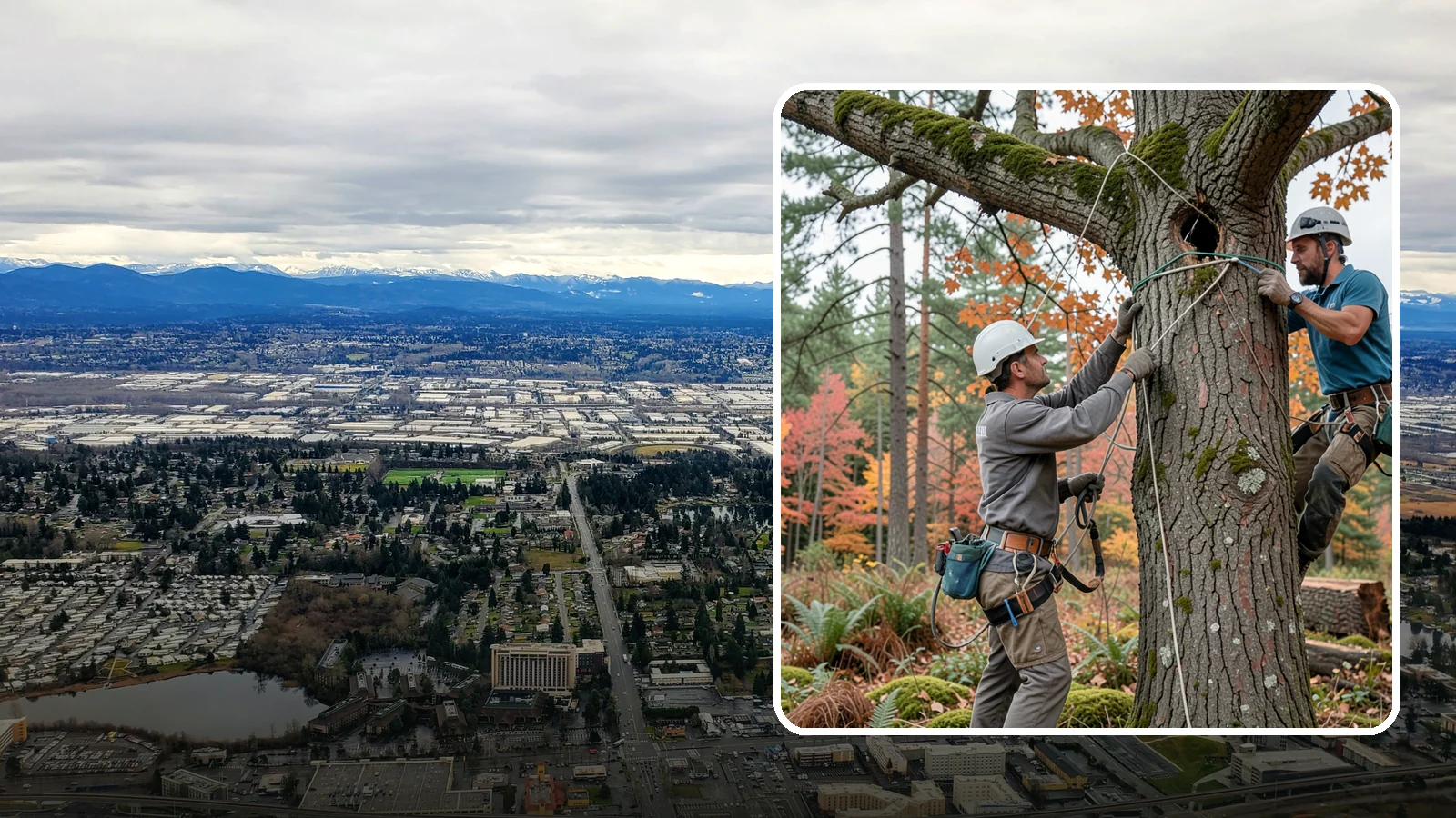 Dynamic cabling installation in SeaTac, King County, WA - The installation of flexible support systems that allow natural movement.
