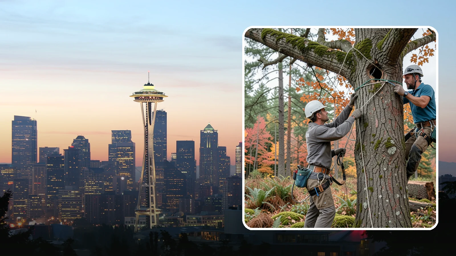 Dynamic cabling installation in Seattle, King County, WA - The installation of flexible support systems that allow natural movement.