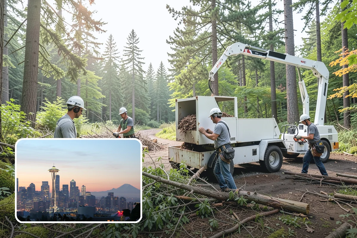Dynamic cabling installation in Seattle, King County, WA - Reduces the risk of limb or stem failure