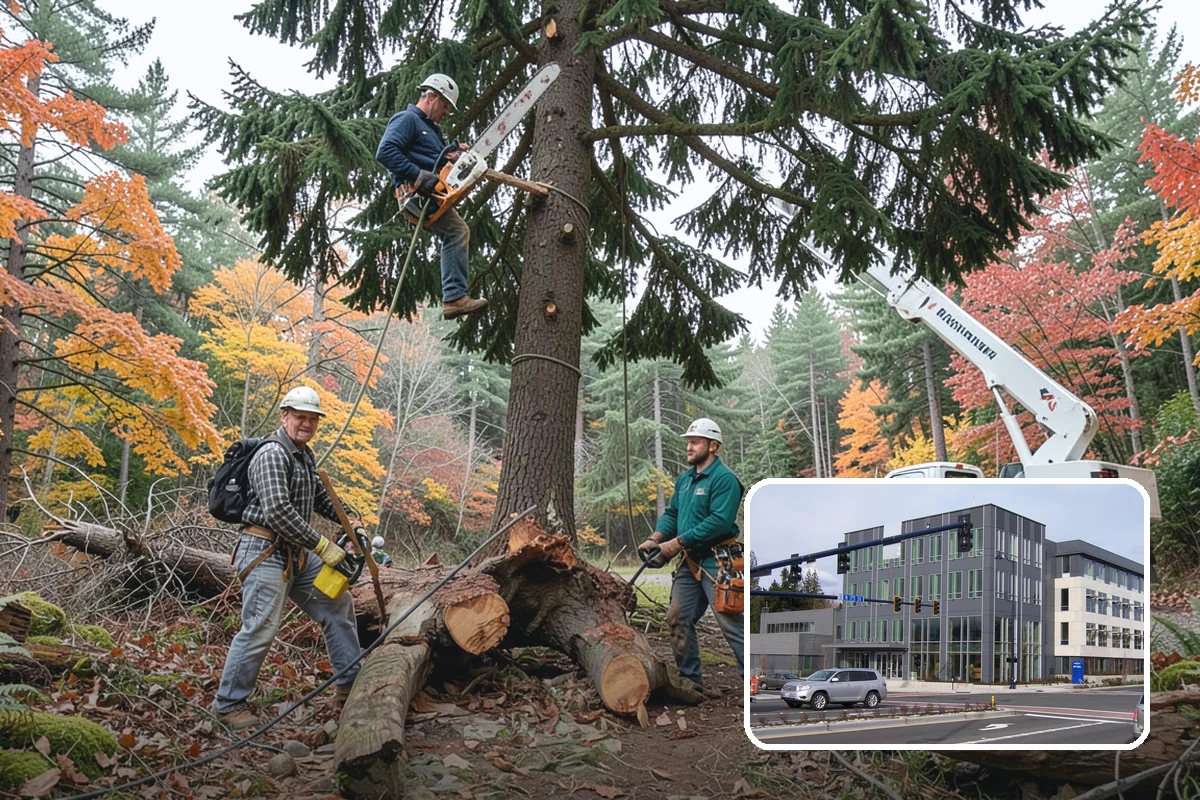 Dynamic cabling installation in Shoreline, King County, WA - Reduces the risk of limb or stem failure